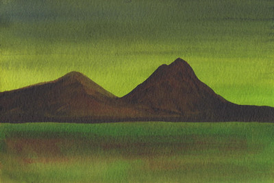 Vésuve vert (œuvre unique)