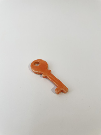 Petite clé orange