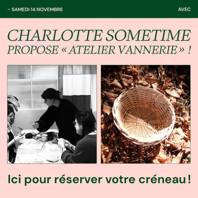 ATELIER  "Création d'un motif en bois perdu" avec Hélène Glowinski