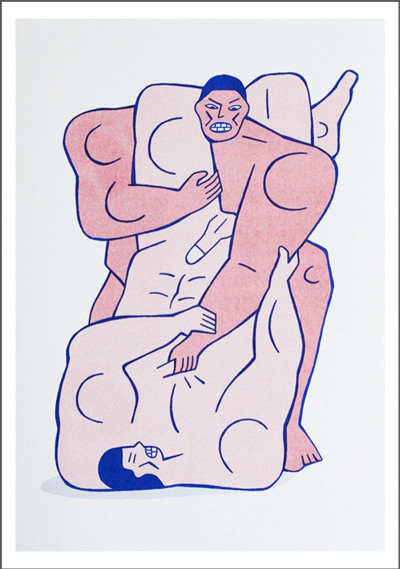 Embrassade musclée 1