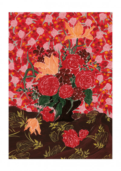 Bouquet rouge