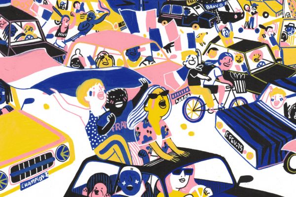 La Liesse, exposition collective des artistes de l'agence LASLOW 