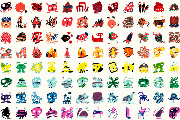 "Gribouillis Riso" par Olivier Philipponneau