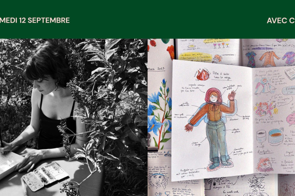 ATELIER  "Journaling illustré pt.1" avec Cloclo Club